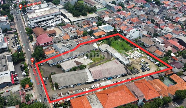 Tanah dibawah NJOP, area komersil tebet raya, luas 5000 meter 1/2 Hektare