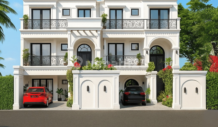 Rumah Akses lebar 2 mobil di tebet timur