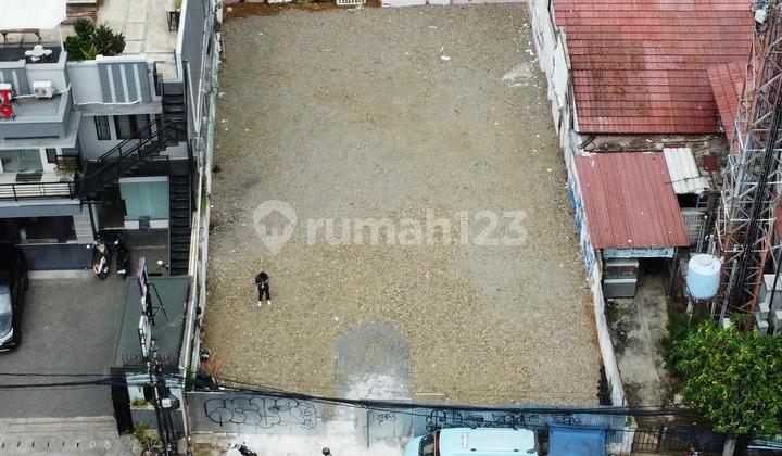 Tanah kavling komersial di  tebet bukit duri, akses jalan lebar, cocok untuk bangun ruko