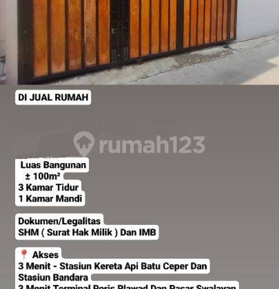 Rumah 2 Lantai Di Poris Plawad Utara 2