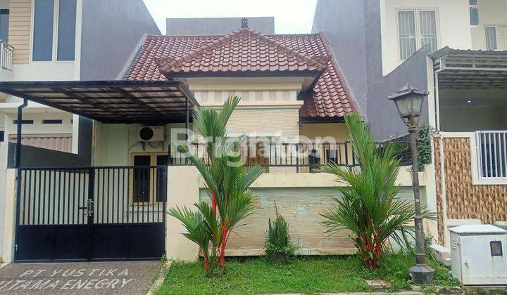 RUMAH 1,5 LT FURNISHED DI PURIMAS REGENCY SURABAYA DEKAT UPN DAN MERR 2