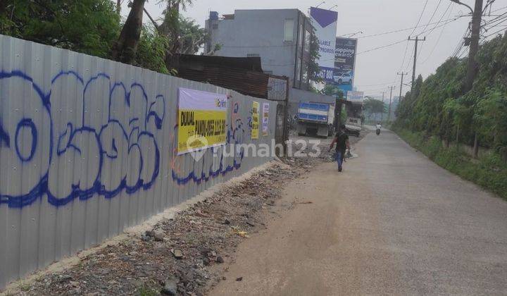 Dijual tanah kavling lokasi di tepi jln raya BSD Bumi Serpong damai 2