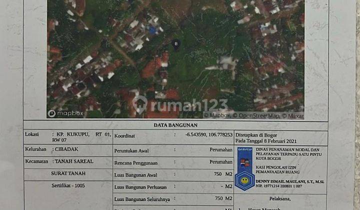 Dijual Cepat Take Over Cluster 8 Kavling Sdh Jadi 1 Unit Di KOTA BOGOR Rumah Unfurnished Baru SHM - Sertifikat Hak Milik di Cibadak tanah sareal kota Bogor , Tanah Sareal 2