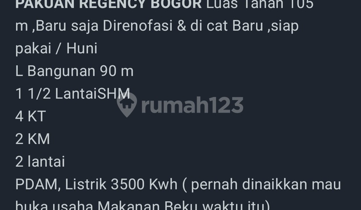 Luxury House for Sale, Renovated and Painted, Ready to Use, 4 Bedrooms, Koya Bogor, Nice House with SHM at Jl. Jayadewata X Block H9 No. 10, Balungbangjaya, Bogor Barat, Kota Bogor, Jawa Barat, Indonesia, 16116, Dramaga