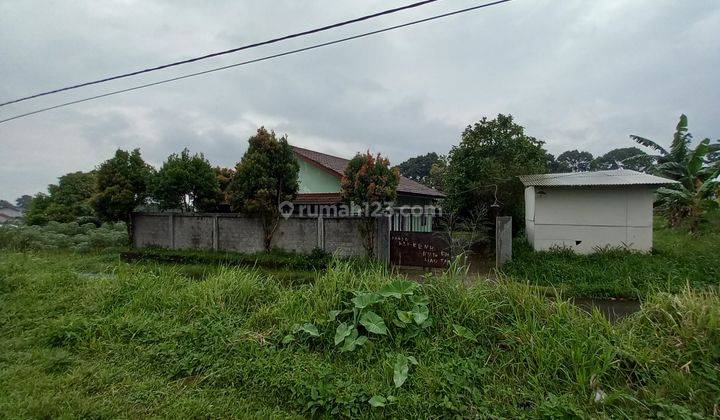 Rumah ditepi jalan desa cocok buat usaha di  bogor 1