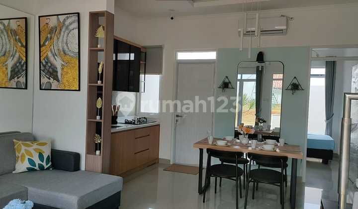 ruang makan rumah siap huni di terracotta