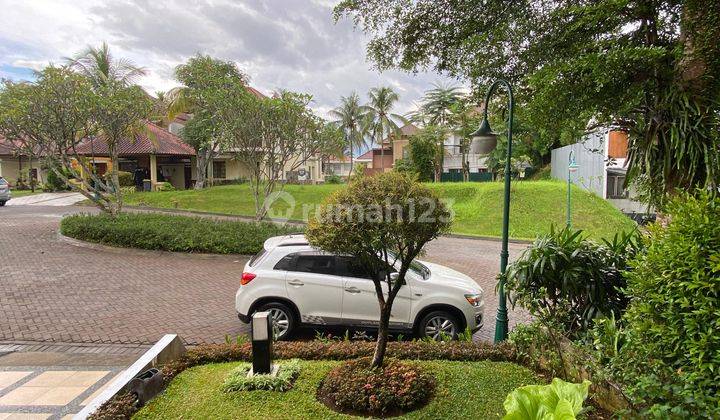 tampak depan rumah fullfurnish di rancamaya, view