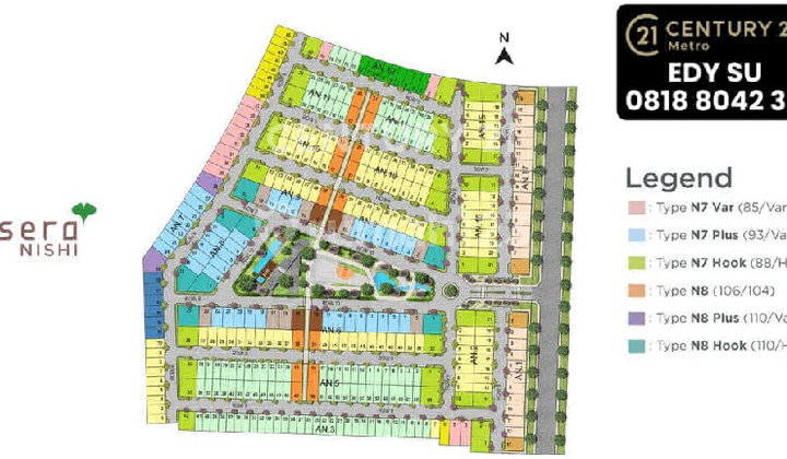 Cluster Asera Nishi Harapan Indah  Turun Harga Gila-Gilaan 52,4%.
