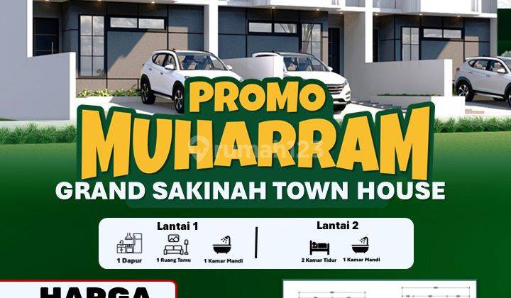 Rumah Cluster Pudak Payung Konsep Syariah Promo 3 Unit 1