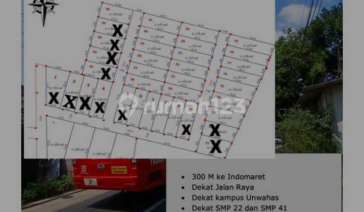 Tanah kavling murah DP mulai 50 juta cepoko gunungpati 2