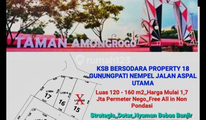 Tanah Kavling Murah Belakang Kecamatan Gunungpati 1