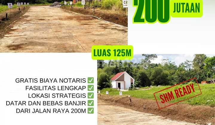 Tanah Murah SHM Ready Promo Akhir Tahun Casback 10 Juta 1