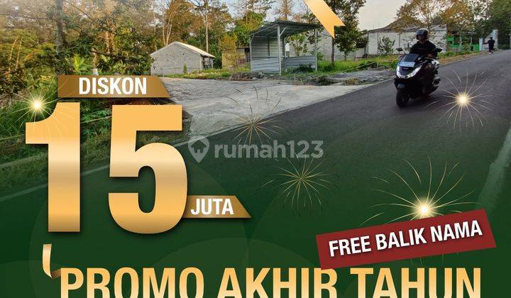 Tanah Kavling Murah Jalan Raya Jedung Gunungpati 1