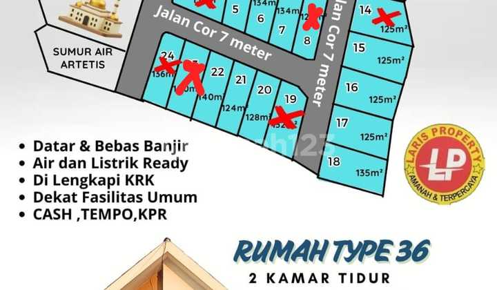 Cheap Land Parcel, Freehold Title, Only 500 Meters from Unnes - Gunungpati Main Road 2