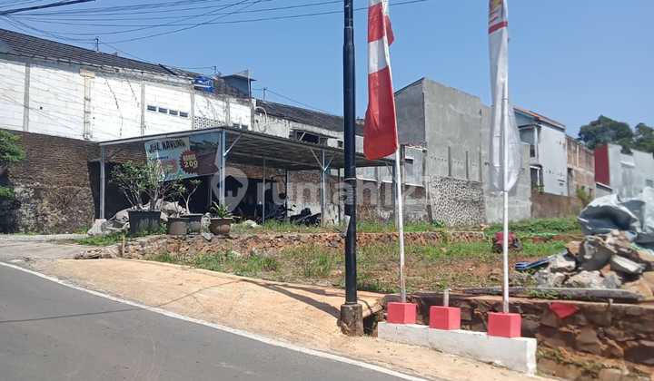 Tanah samping taman amongrogo sumurrejo nempel jalan aspal  1