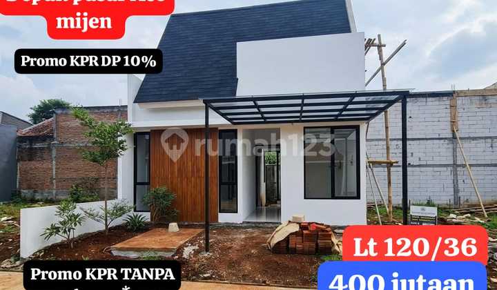 Rumah Mini Cluster Depan Pasar Mijen Semarang 1