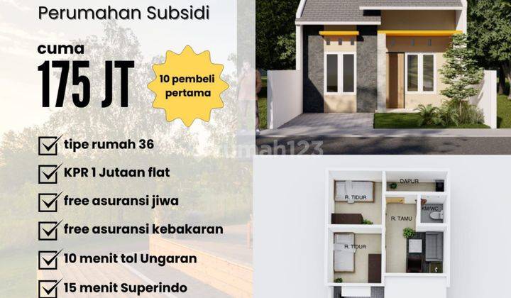 Rumah Subsidi Murah Ungaran Timur 1