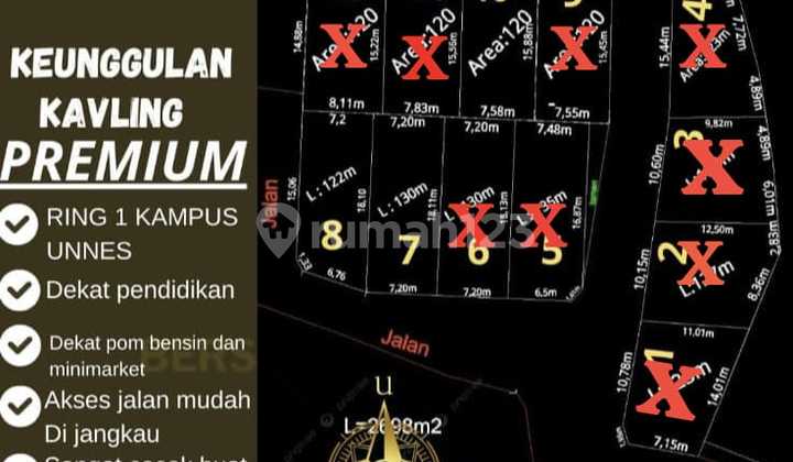 Tanah di Unnes SHM Ready Cocok untuk Hunia Maupun Usaha Kos 2
