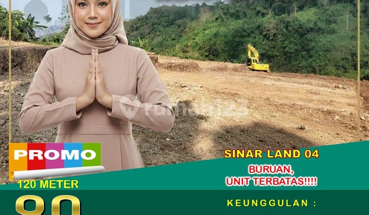 Tanah Murah Promo Romandhon di Jln Raya Mayaran - Gunungpati 1