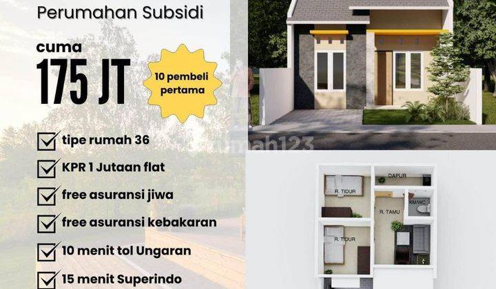 Rumah Subsidi Ungaran Timur Kalongan  1