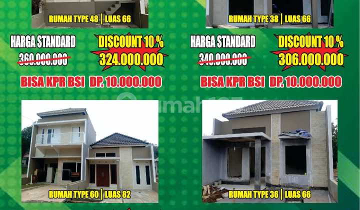 Rumah Ready siap Huni pudak payung 2