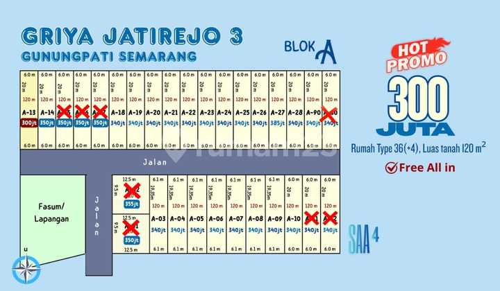 Rumah murah paling laris di gunungpati 2