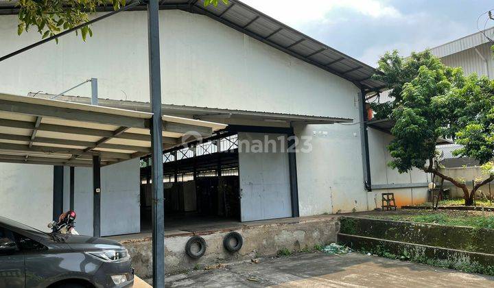 Dijual cepat  Gudang Tekno lokasi bagus jalan besar