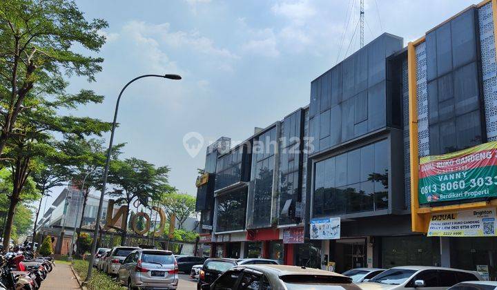 Ruko gandeng 3, hadap jalan utama Icon Busnispark, siap huni  2