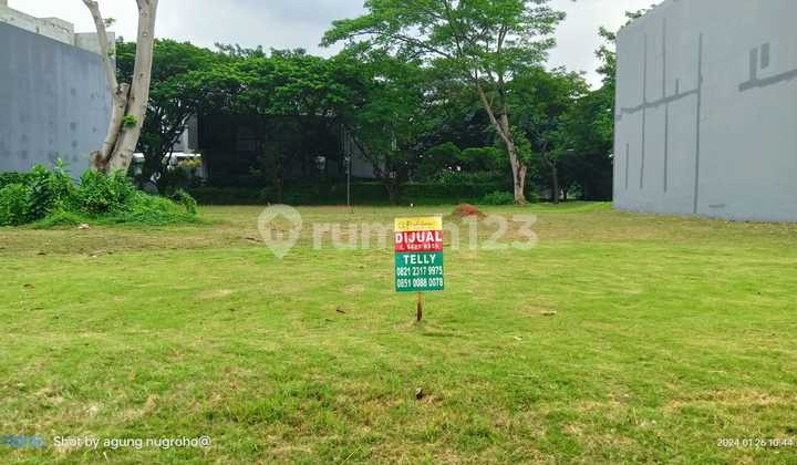 Kavling Cantik Dalam Cluster Elite Alam Sutera Tangerang