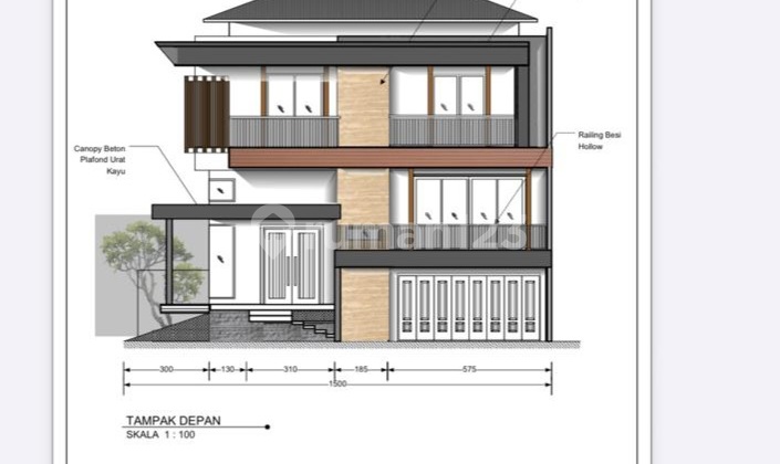Rumah Cantik  BSD bangunan mandiri lokasi bagus 