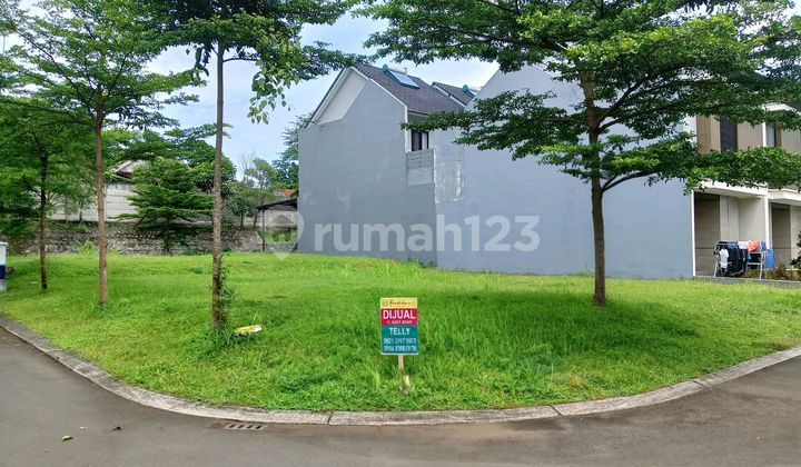 Ready-to-build plot in Victoria Alam Sutera, location near Binus University close to Toll.