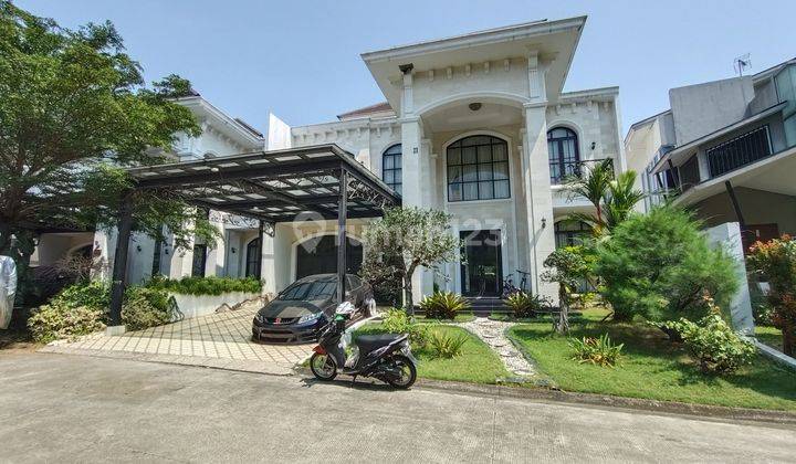 Rumah Modern Classic Dengan Full Furnish Dilengkapi Kolam Renang Dan Lift Cluster Terdepan Sentul City 2