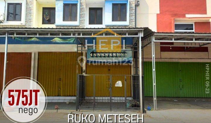 Dijual Ruko di Dinar Mas Asri Raya
Padat Penduduk, Komplek Perumahan
Pusat Pertokoan Kuliner
Dekat Pasar Meteseh


 1