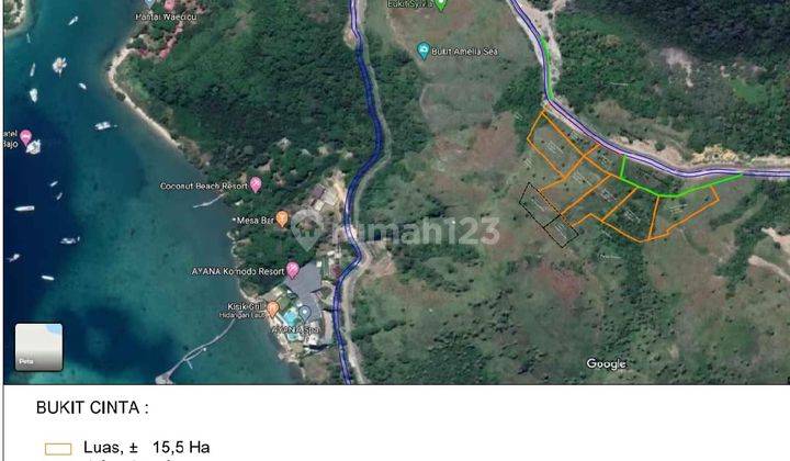 DIJUAL TANAH DI LABUAN BAJO COCOK UNTUK PARIWISATA 1