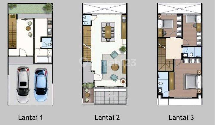 Rumah Inden .dalam Cluster Sudah Terjual 90% Dalam Finishing SHM 1