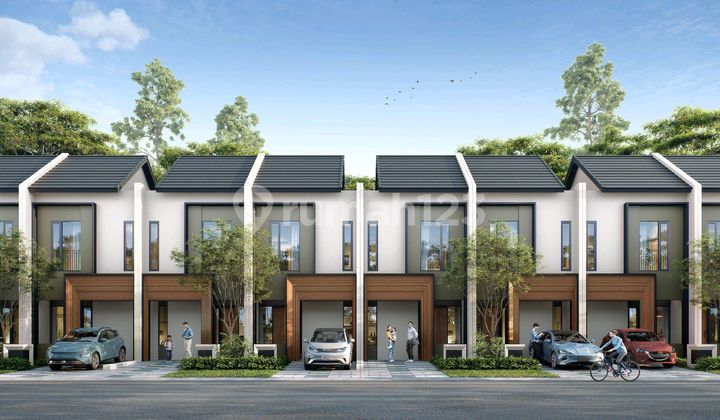 Rumah 2 Lantai Modern Cluster Vola Tipe Theta Sutera rasuna
