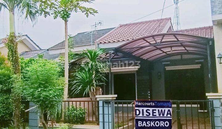 Sewa Rumah Hadap Timur di Bintaro Tangerang Selatan B M 1