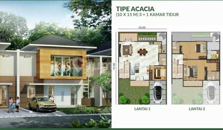 Rumah Golf Island Uk 10x15 Cluster Bagus Harga Termurah 2