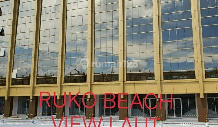 Jual Ruko Golf Island Beach View Laut Uk 4.5x15. 5 Lantai 1