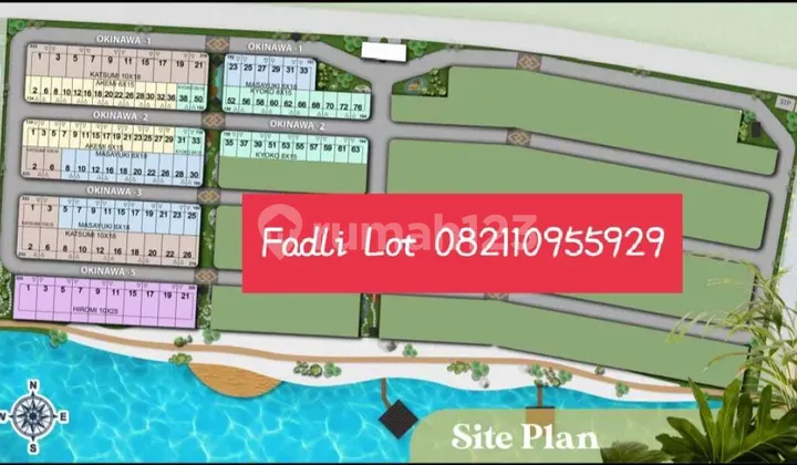 Di Jual Rumah Ukuran 8x15 Cluster Okinawa Perdana 2