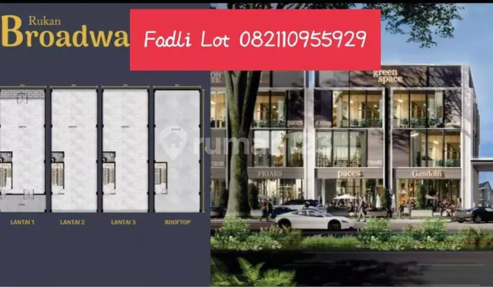 Di Jual Rukan Marina View Mangrove Uk 8x21 Type Broadway