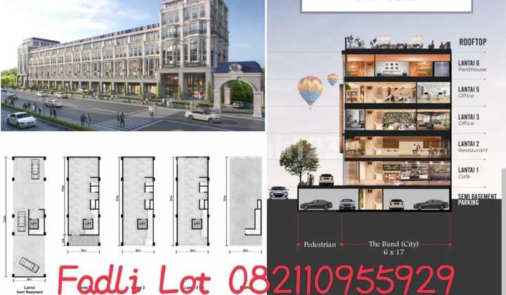 For Sale Shop House Size 6x17 in CBD Area PIK 2 The Bund 5.5 Floors First Price For Sale Shop House Size 6x17 in CBD Area PIK 2 The Bund 5.5 Floors First Price