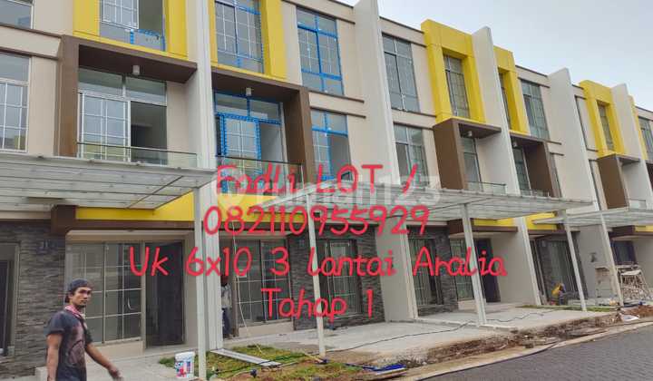 Di Jual Rumah Pik 2 Uk 6x10 Jual Modal, 3 Lantai