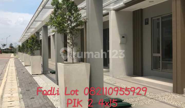 Di Jual Rumah Pik 2 Uk 4x15 Masih Nego, Pantai Indah Kapuk