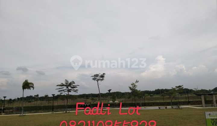 Di Jual Kavling View Danau Uk 10x25 Golf Island Pik 2