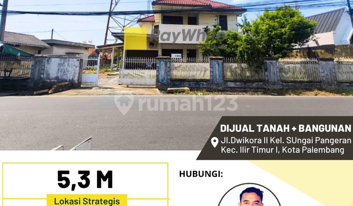 Dijual tanah dan bangunan 