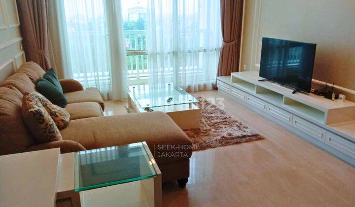 For Rent La Maison Apartment 2 BR Furnished At Kebayoran Area 2