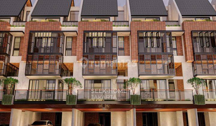  Dijual Rumah Nivara Resort Townhouse Wijaya Jakarta Selatan 1