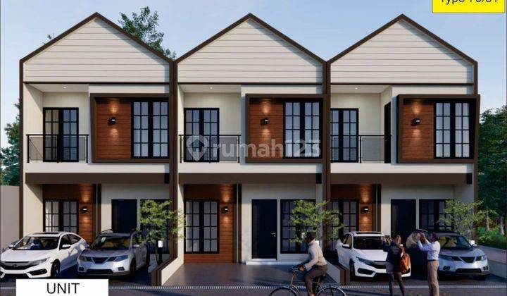 Rumah Cluster Murah Strategis di Lubang Buaya Cipayung Jakarta Timur 1