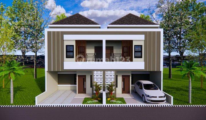 Rumah Baru Cluster di Kukusan Beji Depok Free Biaya Dp 0 Persen 2